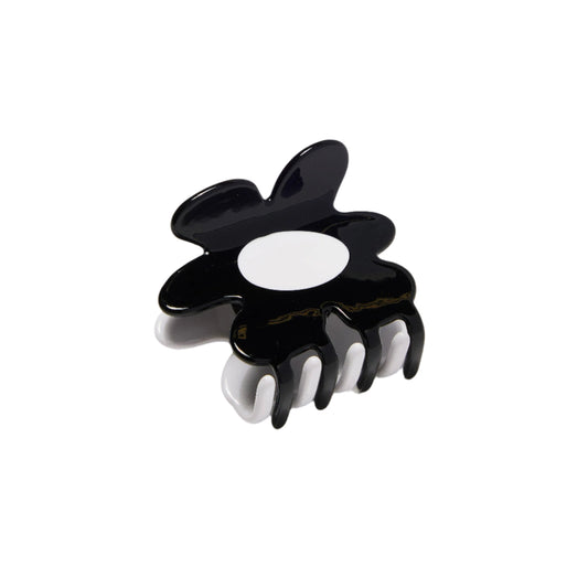 Flower Claw Black + White