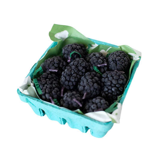 Beeswax Blackberry Birthday Candles