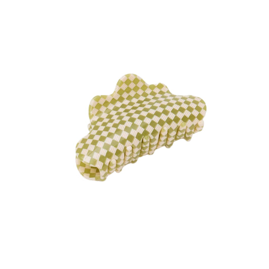Baby Nimbus Claw in Olive Check