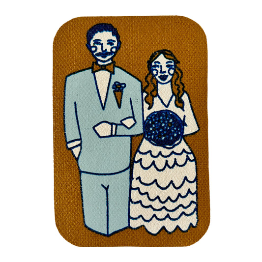 Bride & Groom Patch