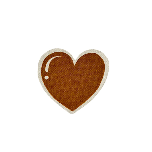 Gold Heart Patch