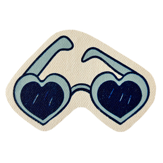 Heart Sunglasses Patch