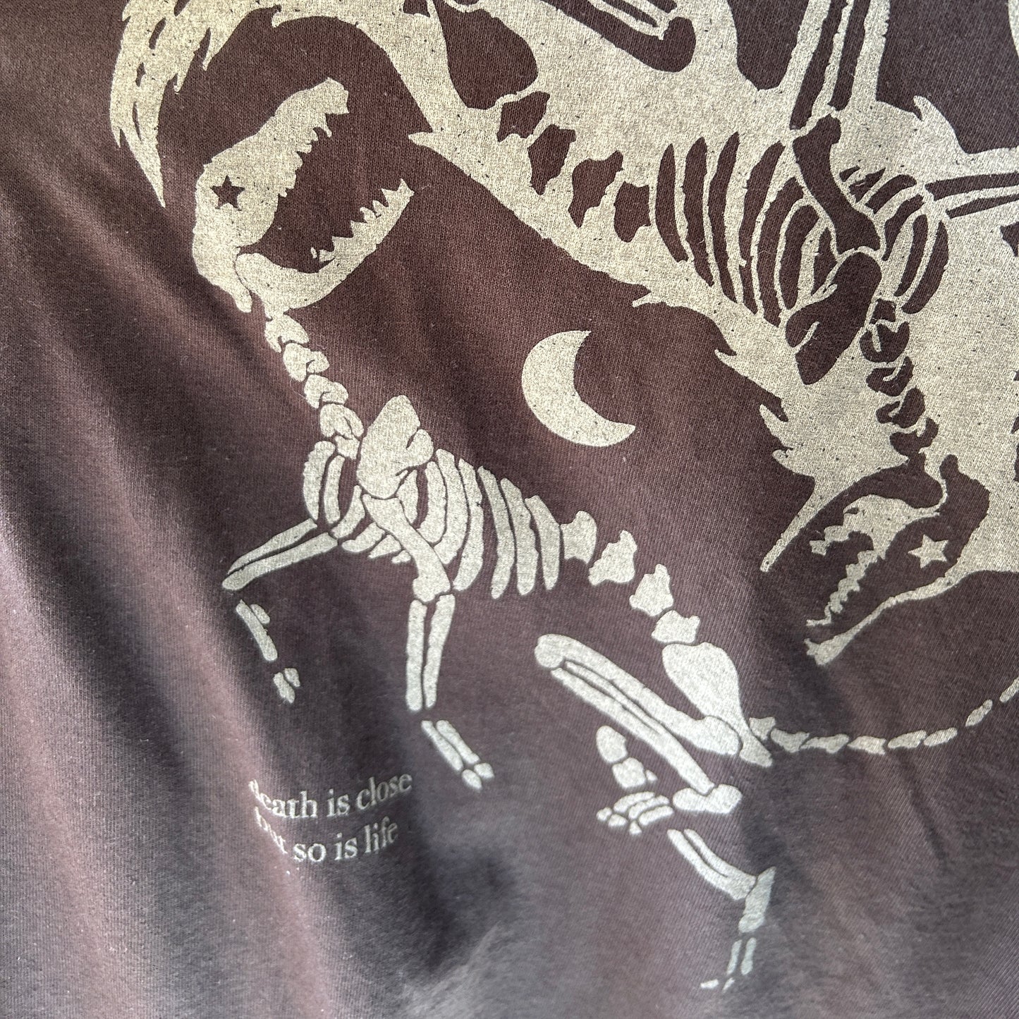 Life & Death Crewneck (Chocolate)