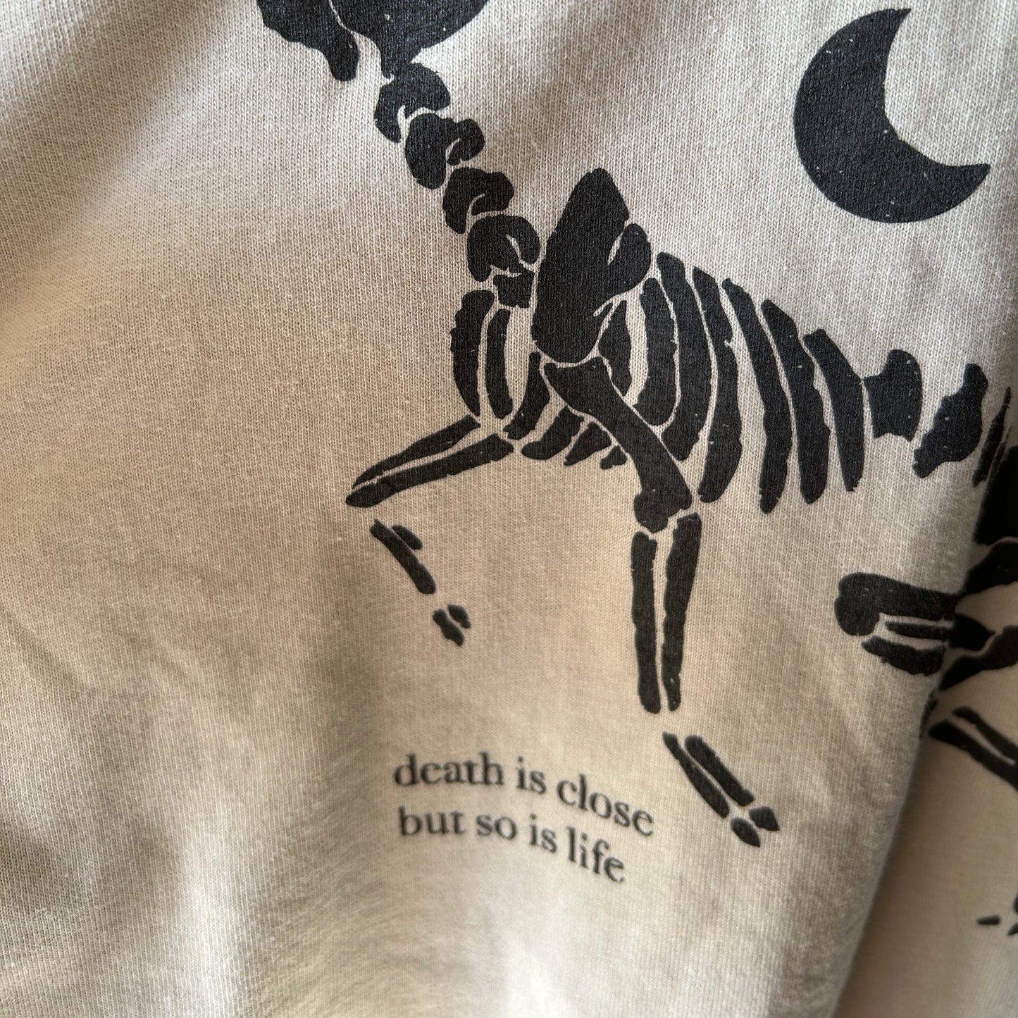 Life & Death Crewneck (Taupe)