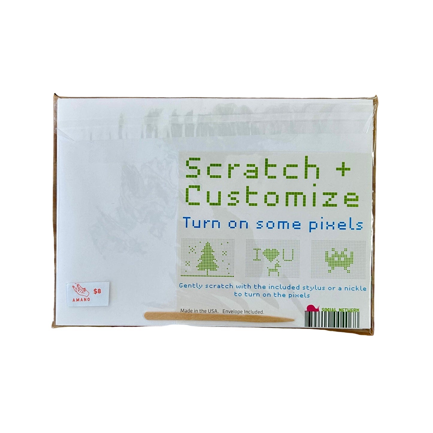 Pixel Scratch Card DIY Kit