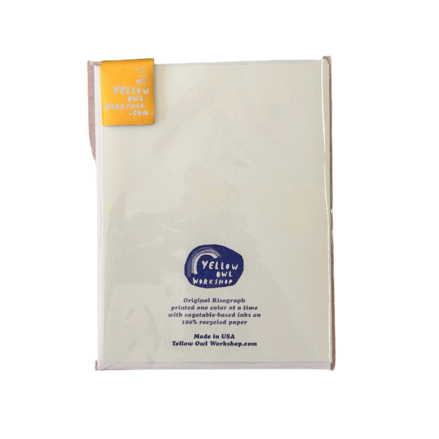 Good B-day Vibes Risograph Card w/ Magnetic Lapel