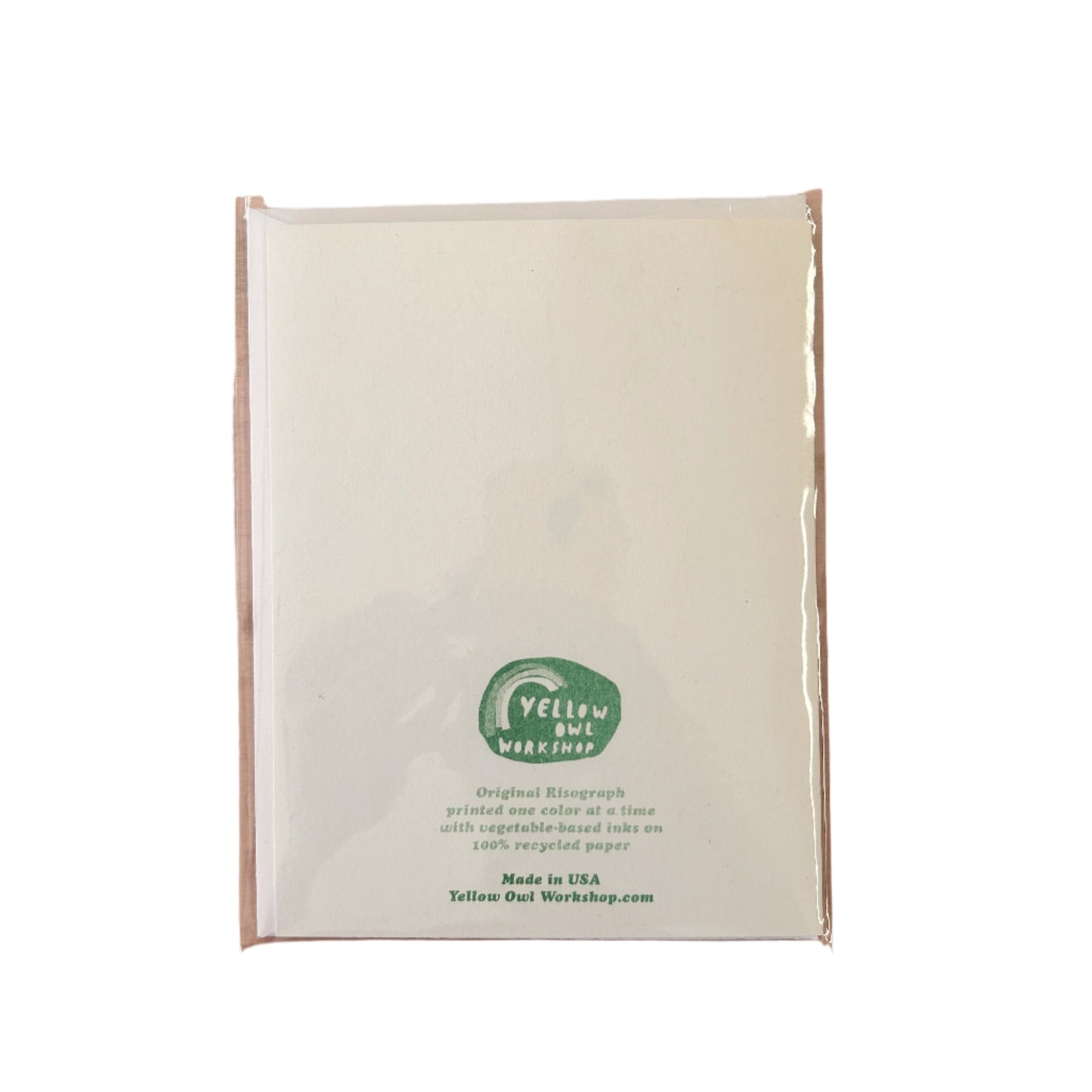 Take Good Care! Risograph Card