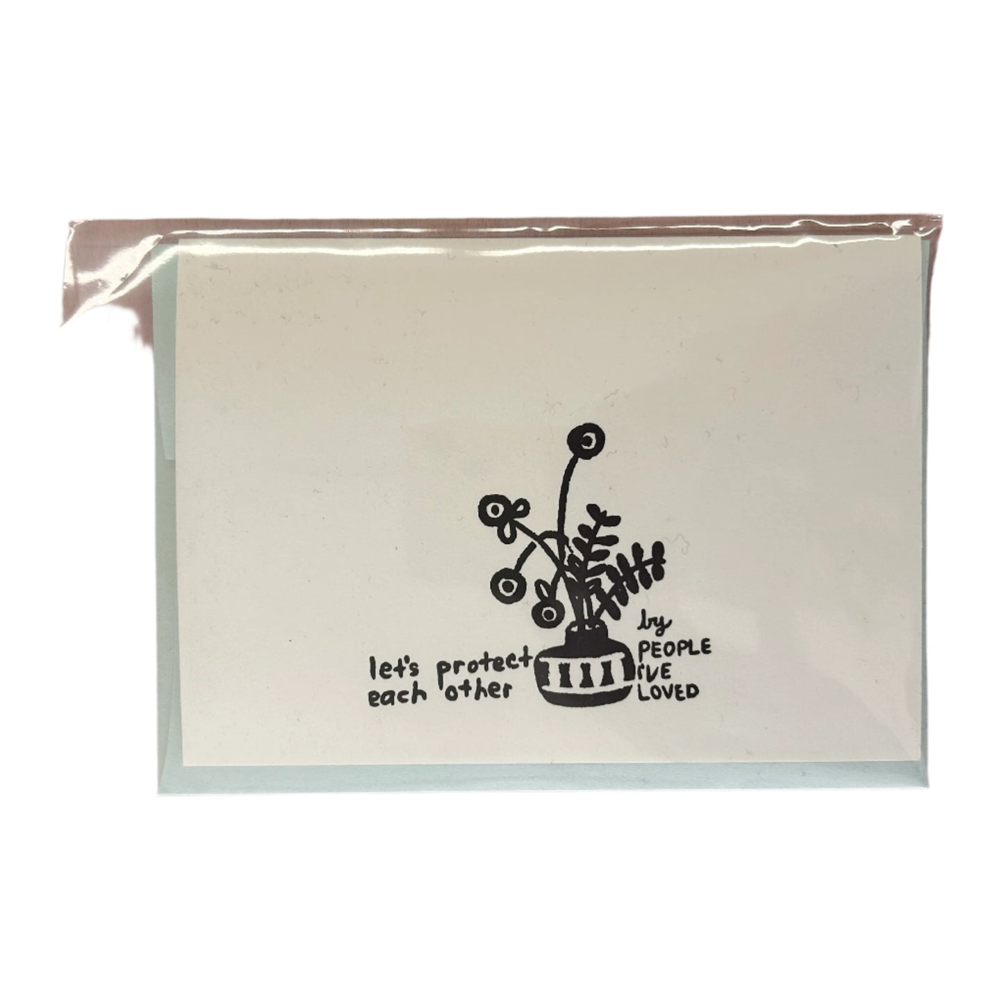 Teammates 4 Life Risograph Card