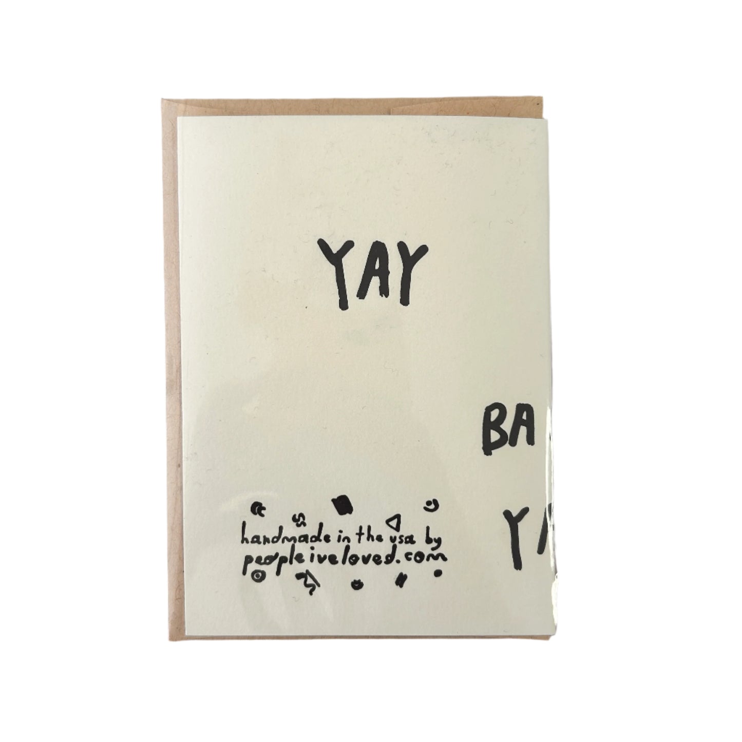 Yay Baby Yay! Risograph Card