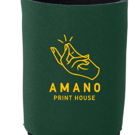 Cheesehead Santa Koozie