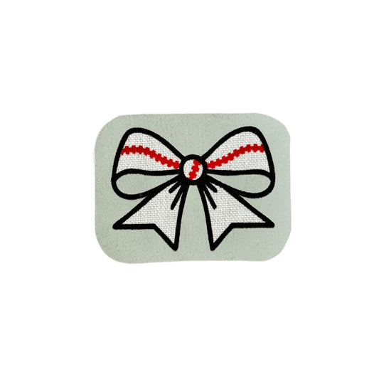 Baseball Bow Patch