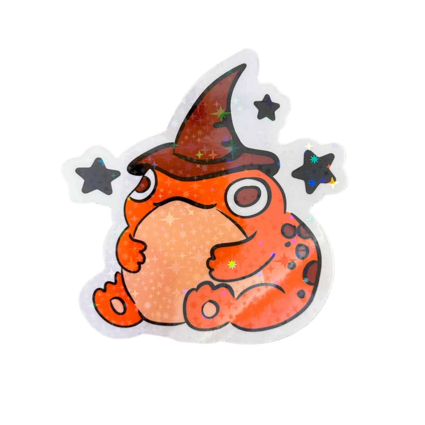 Frog Wizard Sticker