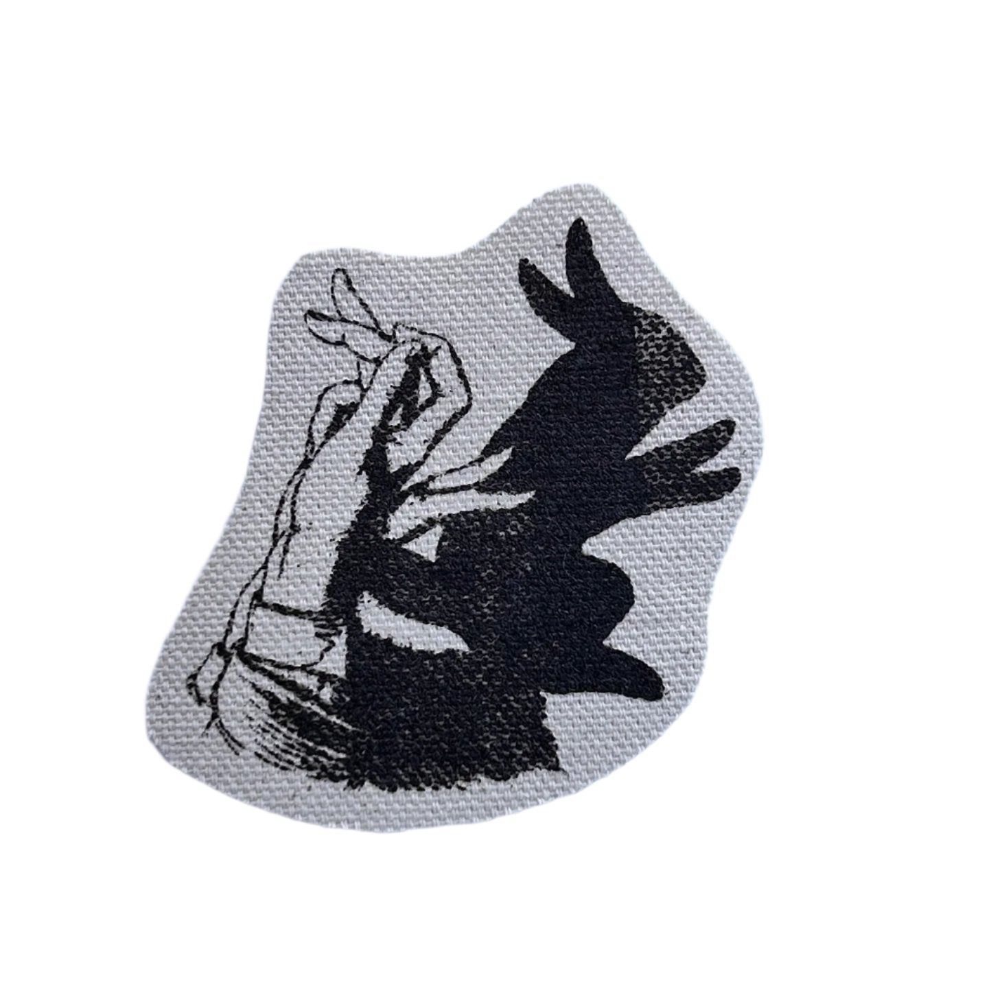 Shadow Puppet Rabbit Patch