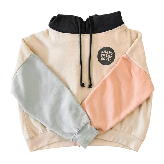 Amano Colorblock Flower Hoodie