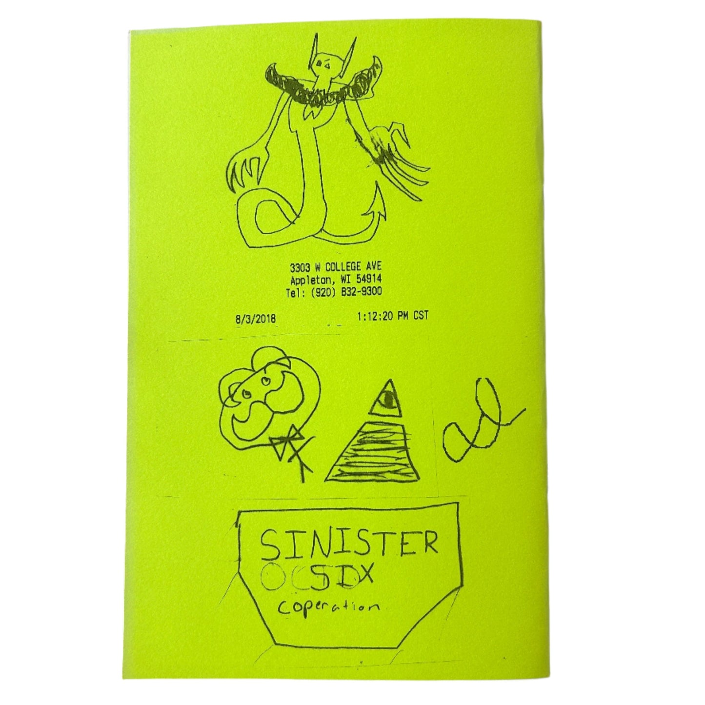 Logan's Sketches Zine