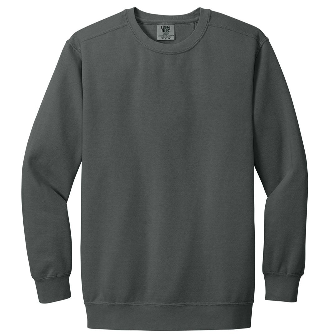 Patch Bar Premium Crewneck in Pepper Grey