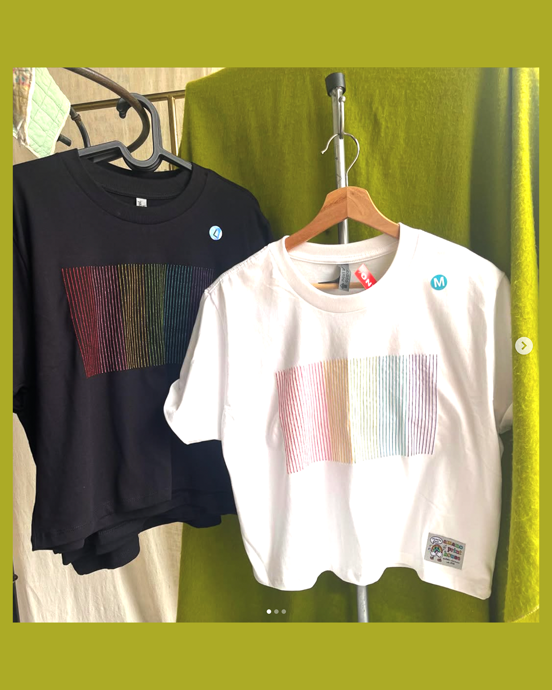 Embroidered Pride Cropped Tee