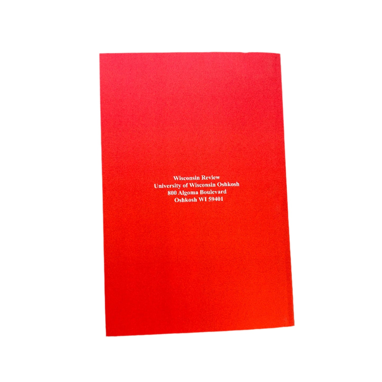 Wisconsin Review Vol. 52 Zine