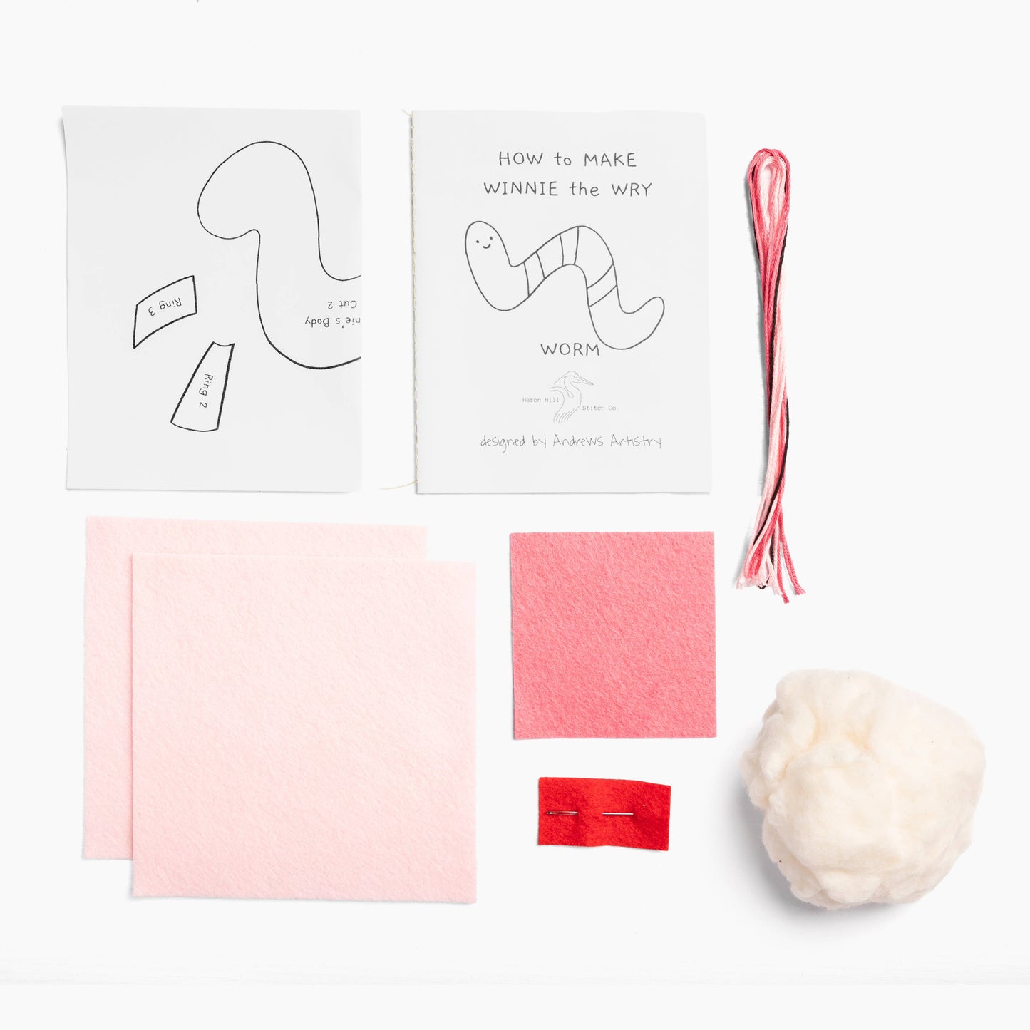 Winnie the Wry Worm - DIY Craft Kit
