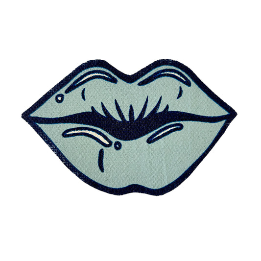 Bridal Blue Lips Patch