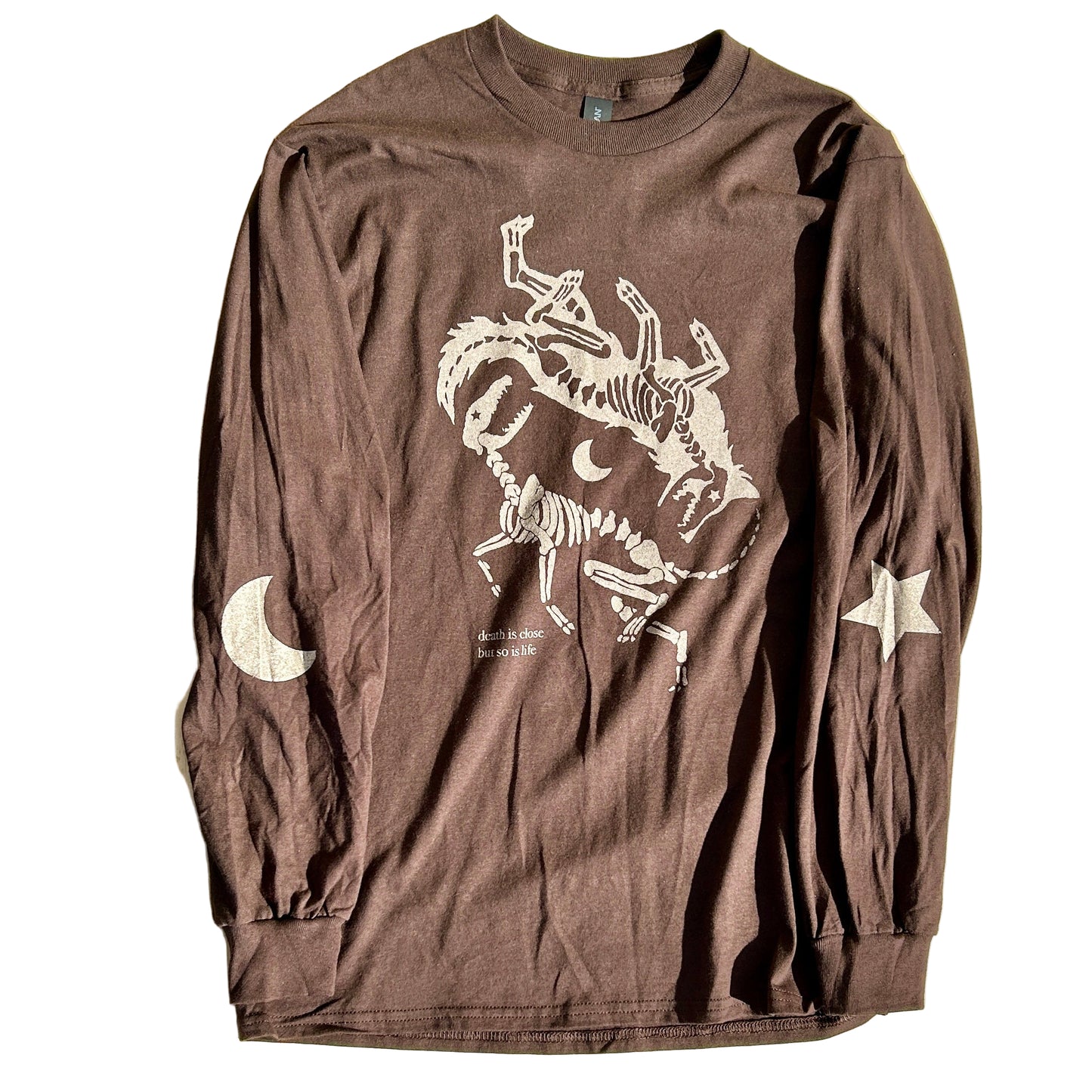 Life & Death Crewneck (Chocolate)