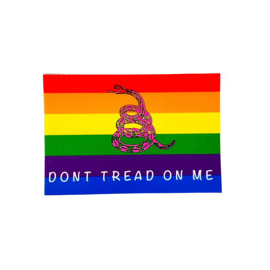 Dont Tread On My Pride Sticker