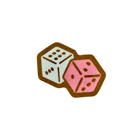 Floral Dice Patch