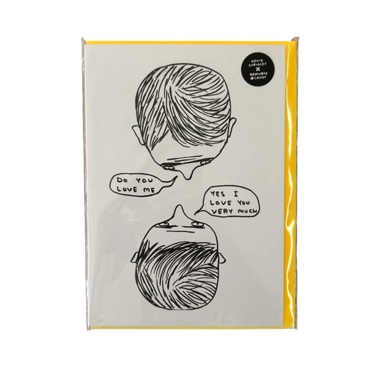 Do You Love Me Risograph Card