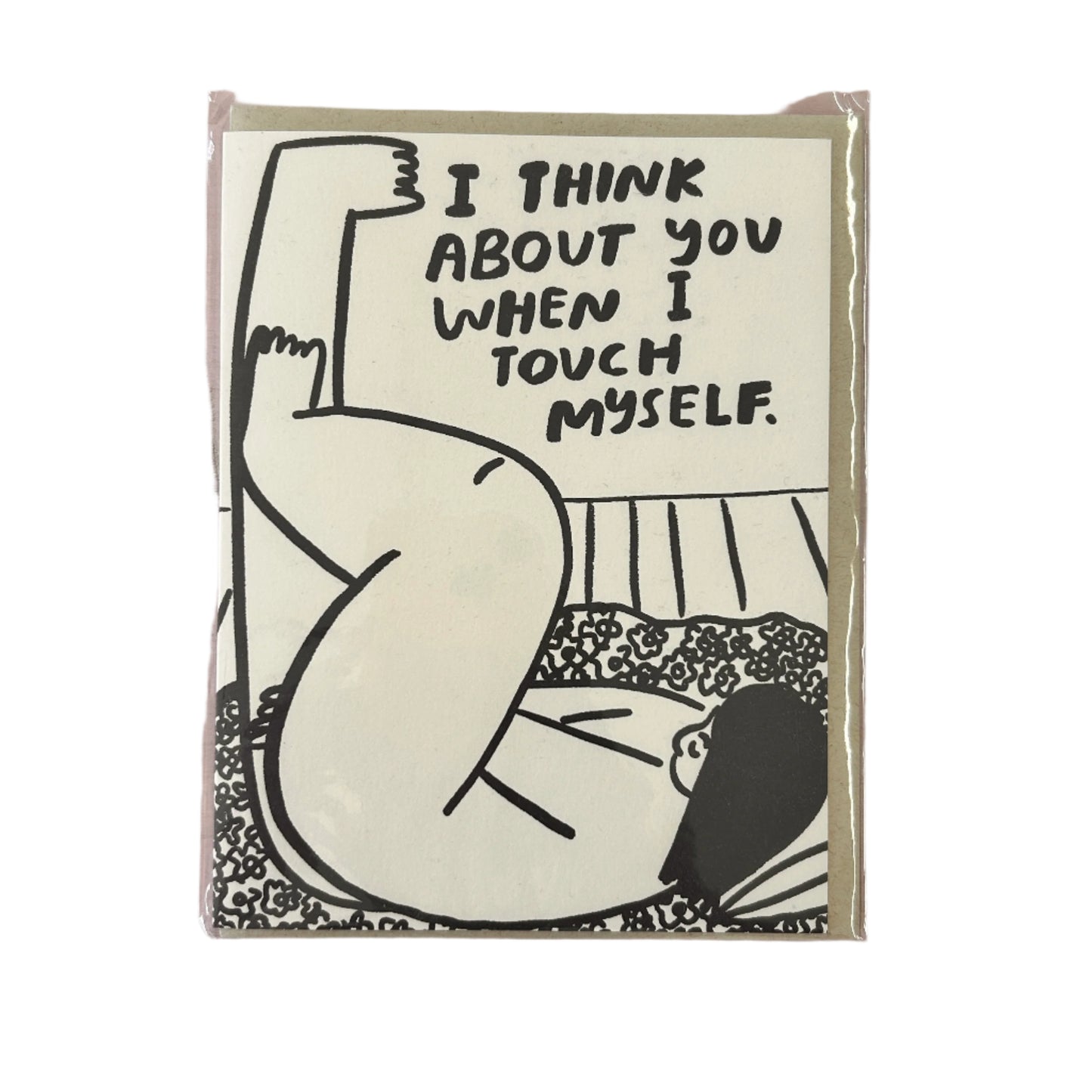 I Think About You Risograph Card