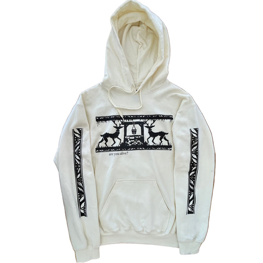 Are You Alive? Hoodie (Bone)