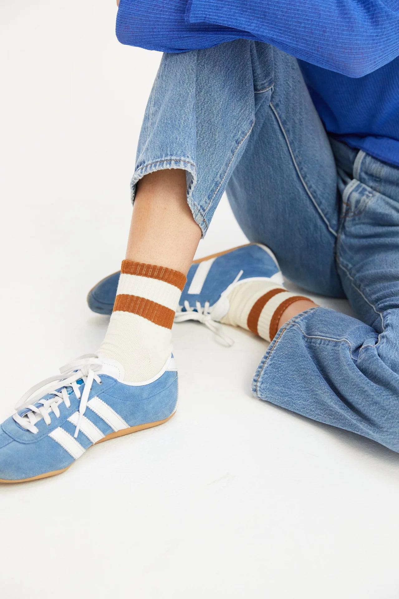 Striped Quarter Socks