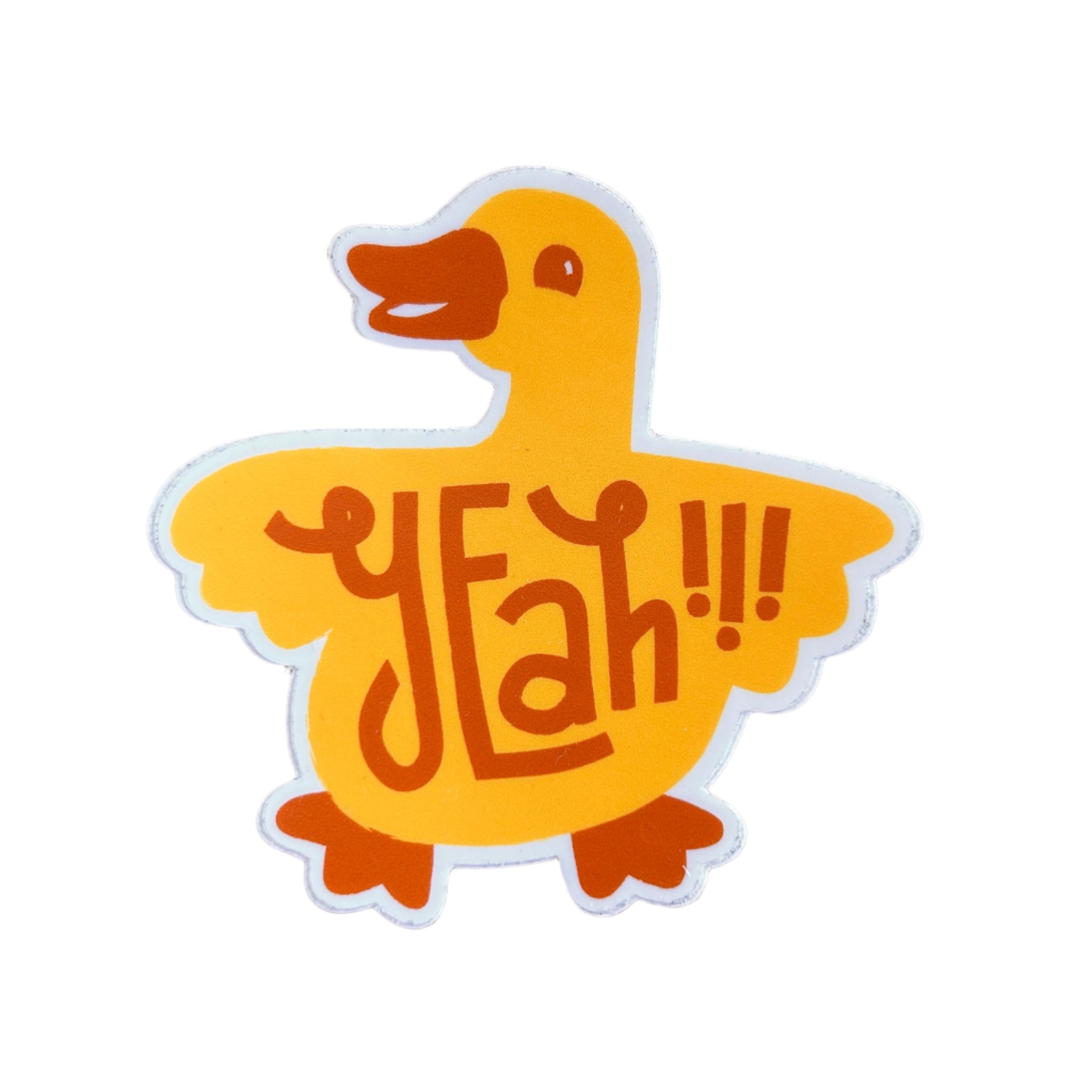 Yeahhh Sticker Duck Yeah Sticker – Amano Print Shop
