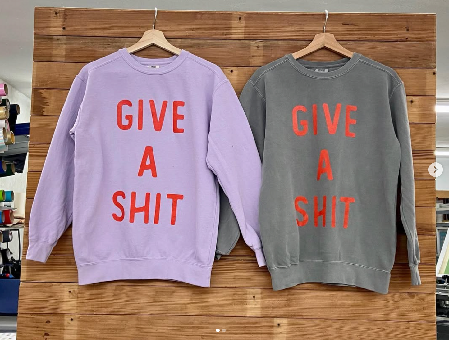 Give A Shit Crewneck