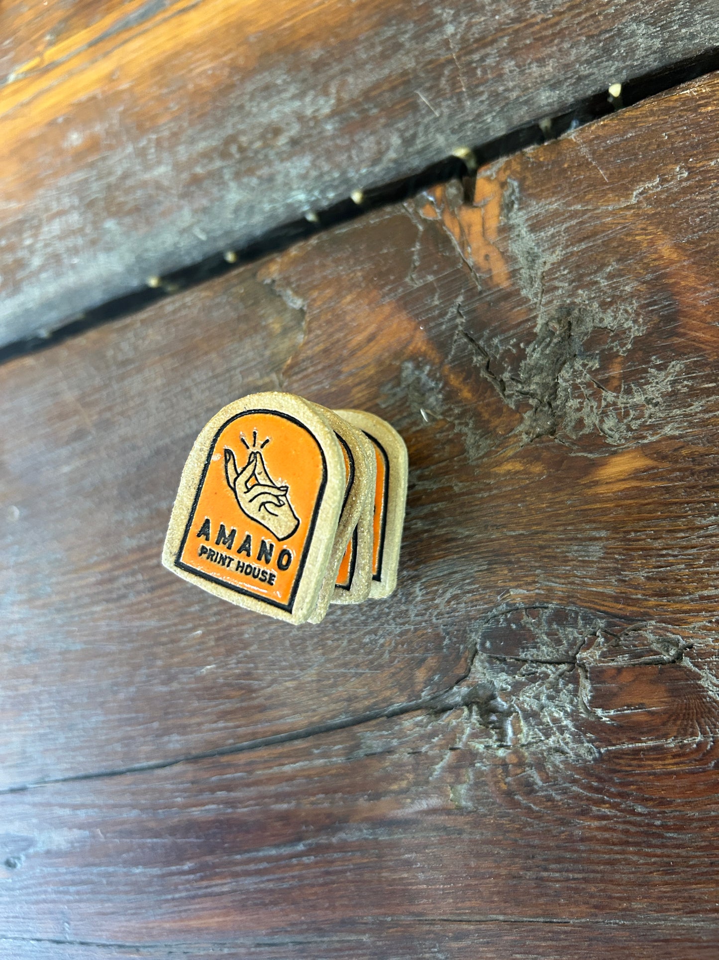 Amano Snap Magnet (Orange)