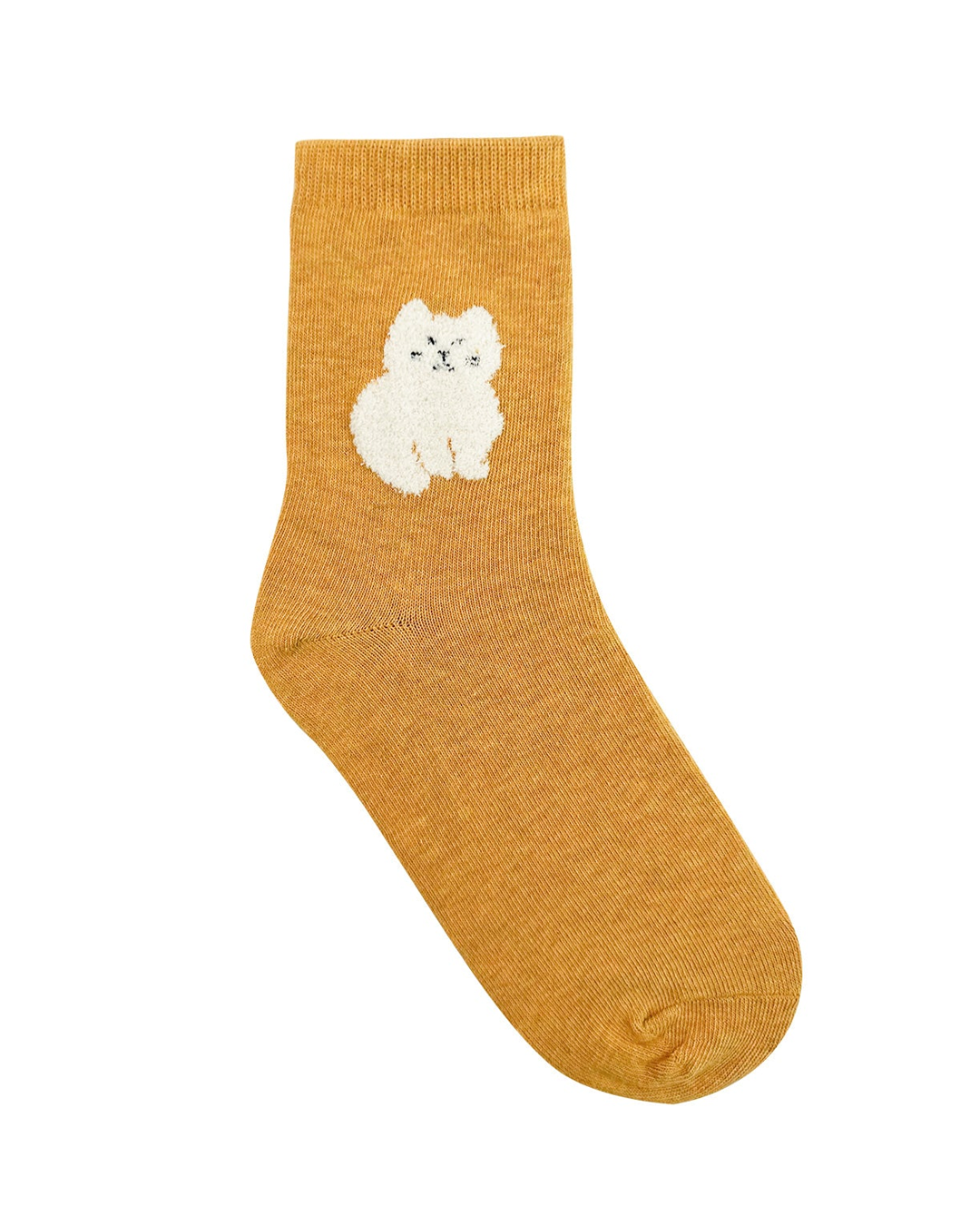 Fuzzy Cat Crew Socks