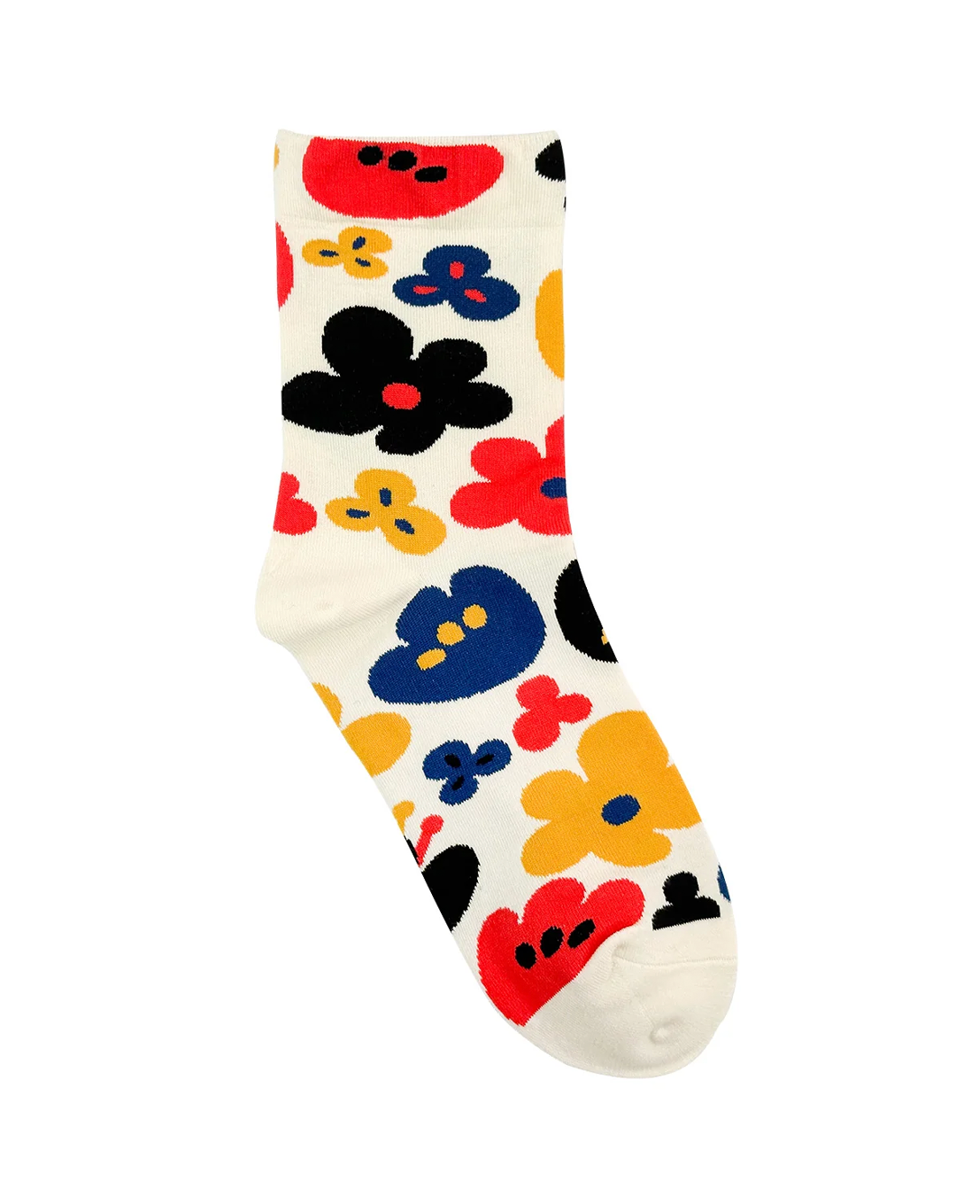 Flower Fleur Crew Socks