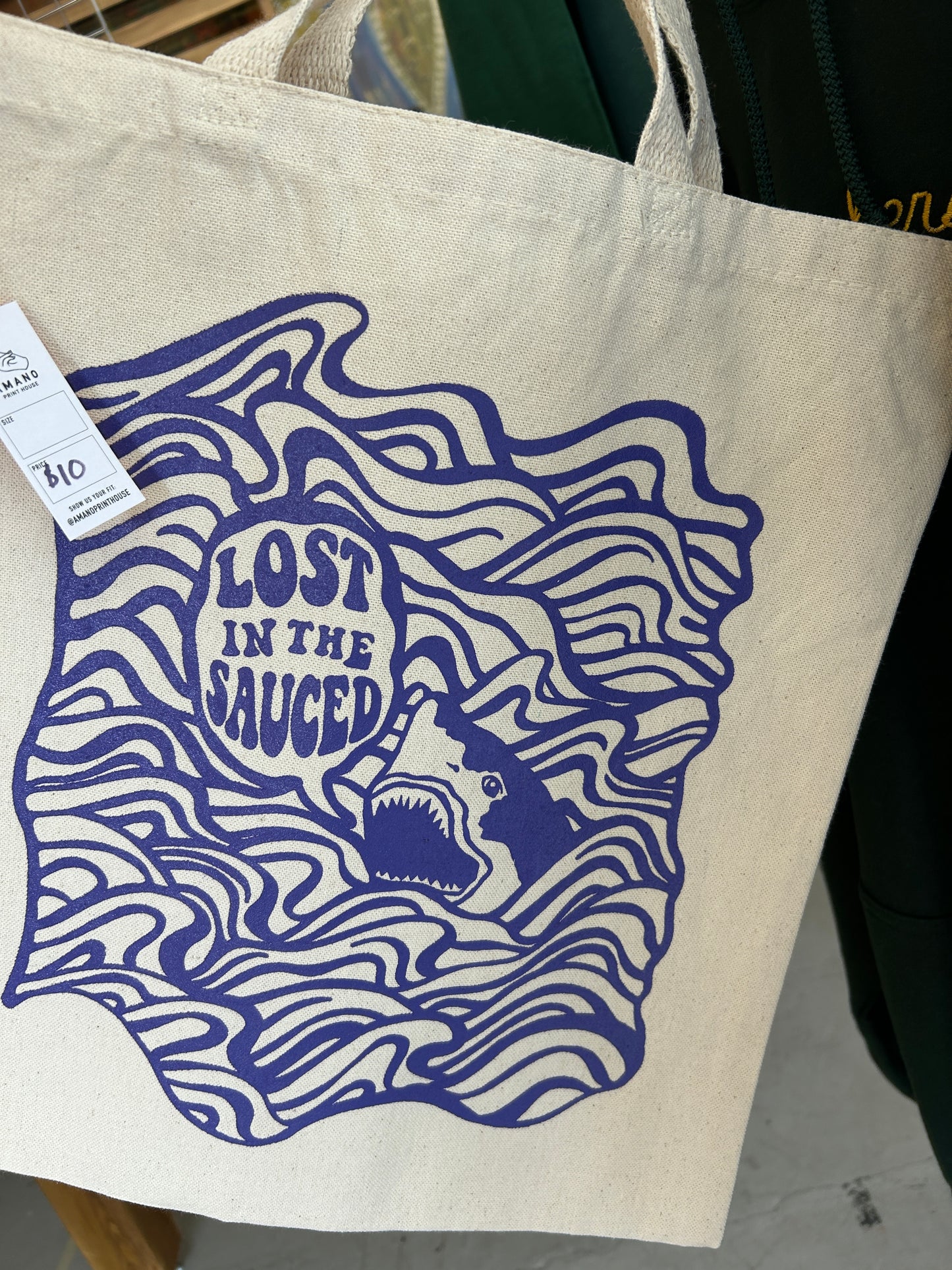 Lost in the Sauced Tote Bag