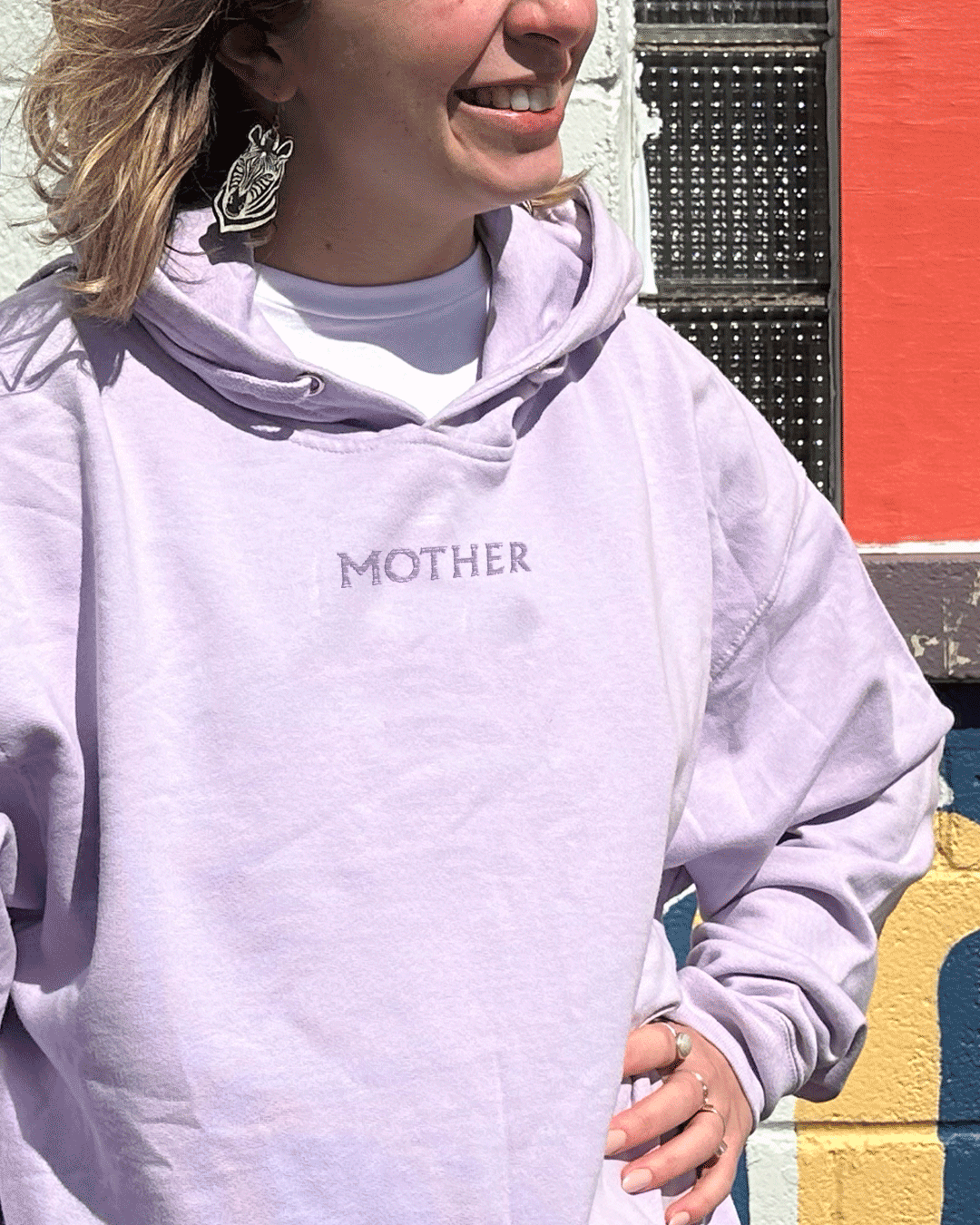 Mother's Day Embroidered Hoodie
