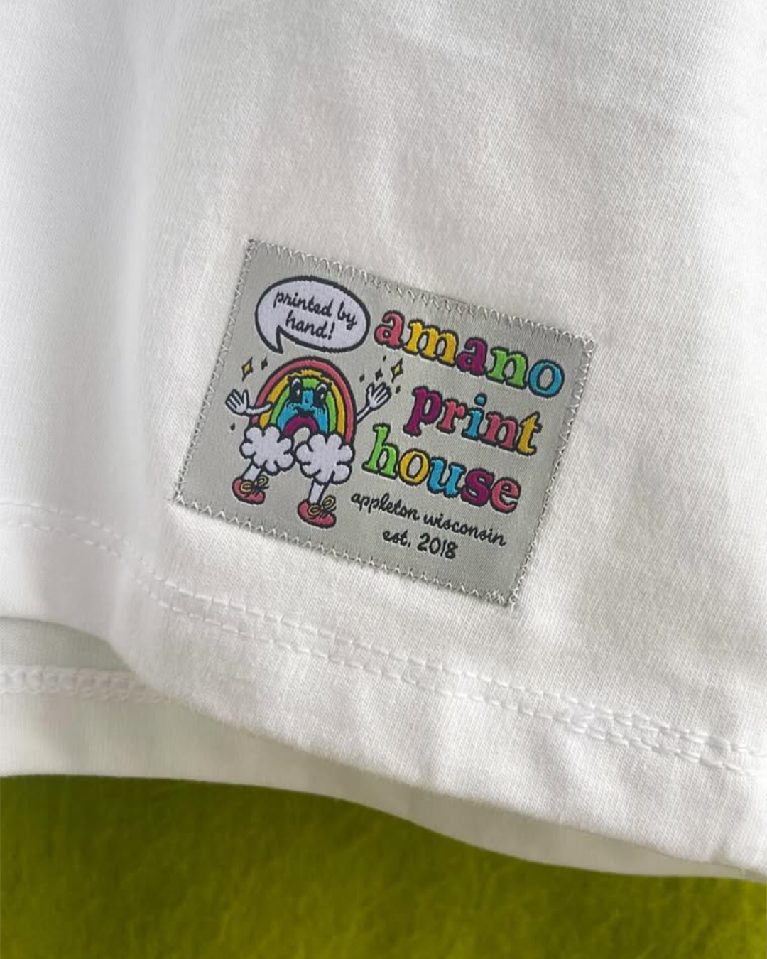 Embroidered Pride Cropped Tee