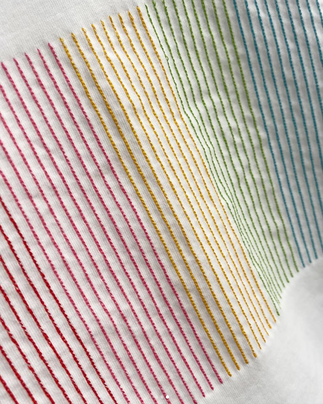 Embroidered Pride Cropped Tee