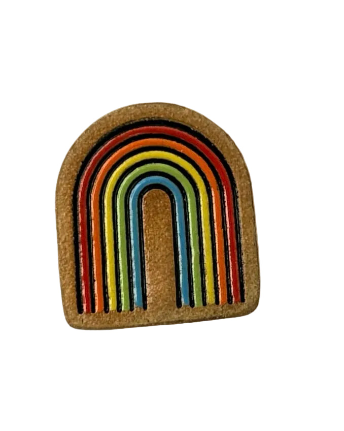 Retro Rainbow Magnet