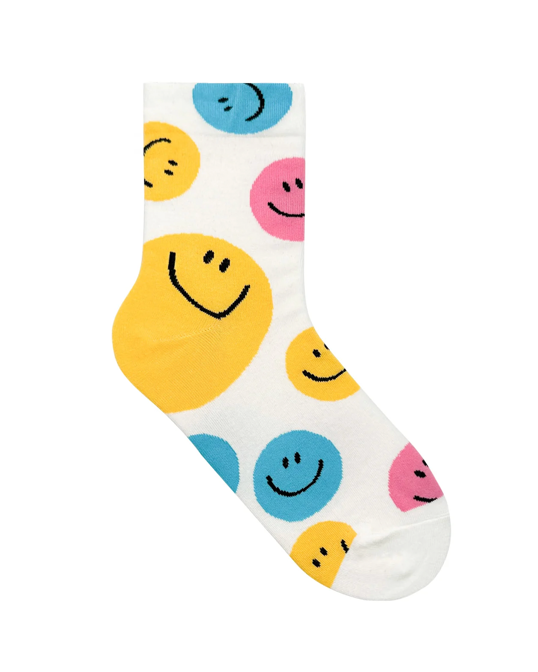 Smiley Crew Socks